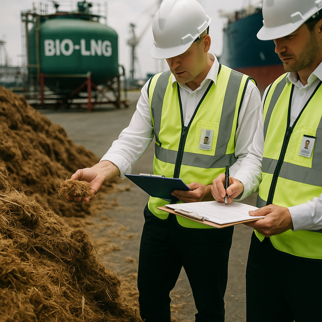 Editorial photo related to: Bio-LNG in Shipping: Turning Palm Waste into a Carbon-Negative Fuel