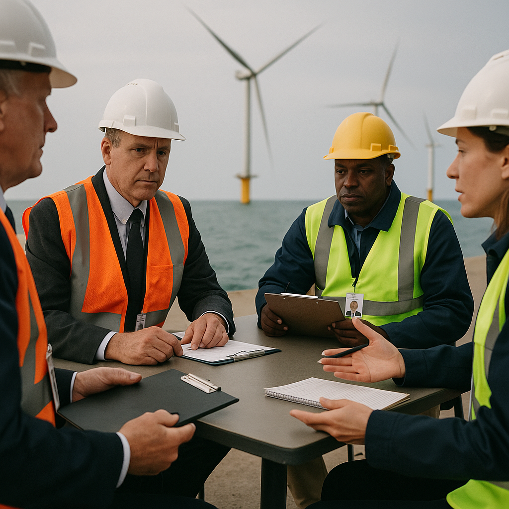 Editorial photo related to: Trump Cabinet Targets Offshore Wind With Multi-Agency Review